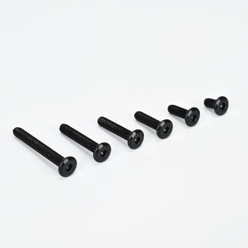 50 Pcs 1/4-20 x 2 Flat Head Socket Cap Screws Countersunk Bolts,304 Stainless Steel 18-8,Allen Socket Drive,Black,Fully Machine Thread (1/4-20 x 2 50pcs) - size: 1/4-20 x 2 50pcs
