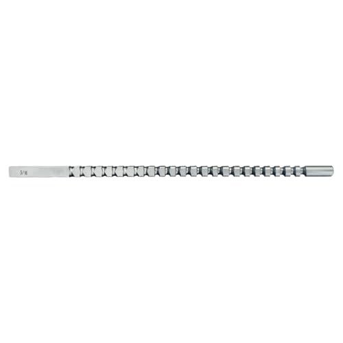 3/16" Square Keyway Broach HSS Inch Industrial Tools for Lathe CNC Cutting Machine Tool - size: 3/16 in
