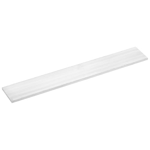 MECCANIXITY Square Aluminum Flat Bar, 3/16" (5mm) Thick x 1-31/32" (50mm) Width x 13" (330.2mm) Long 6063 Aluminum Flat Plate Solid New Mill Stock Silver for Industrial Building - size: 3/16" x 1-31/32" x 13"