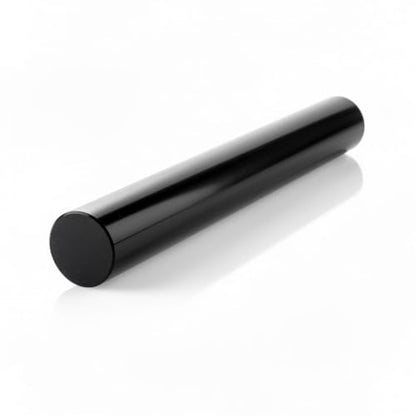 Plastic-Craft | Acetal Round Rod, Black, 2-3/4" (2.75") Diameter - color: Black, size: 24.0"