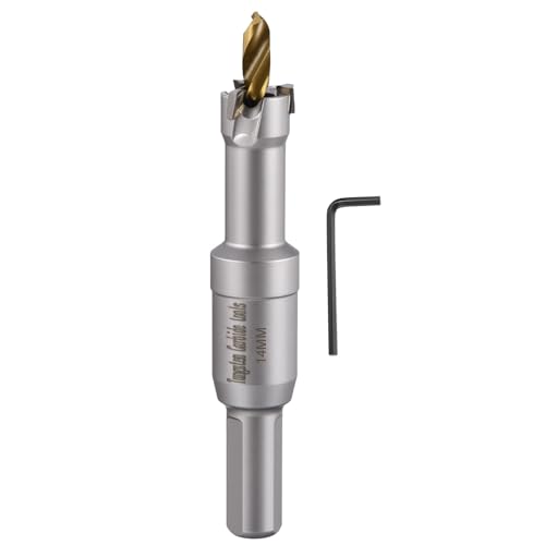 9/16" 14mm Hole Saw Tungsten Carbide TCT Hole Cutter W/Drill Bit - size: 14mm (9/16")