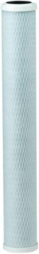 Pentair Pentek CBC-20 Carbon Water Filter, 20-Inch, Whole House Carbon Block Replacement Cartridge with Bonded Powdered Activated Carbon (PAC) Filter, 20" x 2.5", 0.5 Micron - size: 20" x 2.5", style: 20 Inch x 2.5 Inch