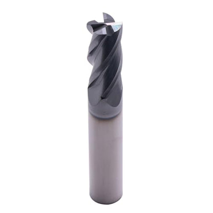 4 Flute Solid Carbide Square End Mill Set(5Pcs, 7/16"), AlTiN Coated - size: 7/16"