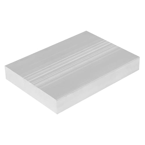 6061 Aluminum Flat Bar, 0.6" Thickness X 3" Width X 4" Length Aluminum Flat Plate, Aluminum Bar for Crafting, Industrial Building - size: 0.6" X 3" X 4"