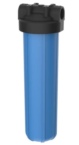 Pentair Pentek 150236 Big Blue 20" x 4.5" Filter Housing, NSF Certified - color: Blue, size: 1 1/2" NPT, style: Standard