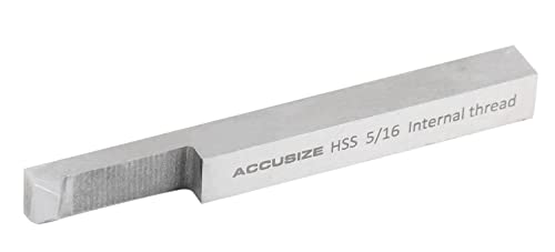 Accusize Industrial Tools HSS Tool Bit Pre-Ground, 5/16 in, 2662-2002 - size: 5/16 in