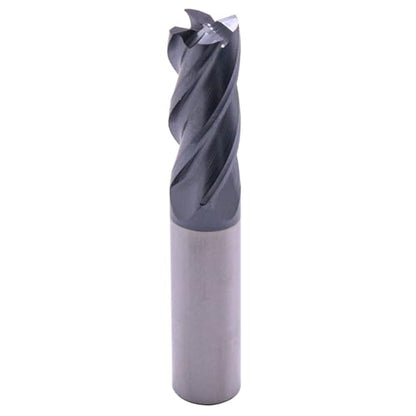 BestParts 5Pcs 1/2" 4 Flute Solid Carbide Square End Mills - AlTiN Coated - size: 1/2 in