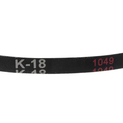 uxcell 2pcs k18 Rubber V Belt, K Section V-Belt 18" Outside Circumference x 0.315" Width x 0.236" Thick, Industrial Power Transmission Belt - size: K18
