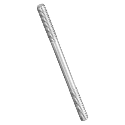 METALLIXITY Double End Threaded Stud Screw(M8x140) SS304 Silver - size: M8 x 140mm