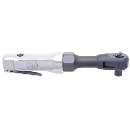 Chicago Pneumatic CP828H - Air Ratchet Wrench, 1/2 Inch, Aluminum Housing, Torque (Min/Max) 9.6-51.6 ft. lbf / 13-70 Nm, 150 RPM, Automotive Tools, Repair Shop, Mechanic Set - size: 1/2-Inch Anvil