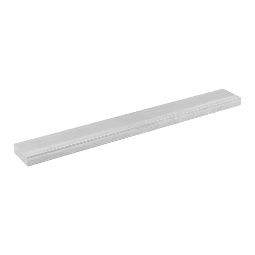 6061 Aluminum Flat Bar, 0.3" Thickness X 1" Width X 8" Length Aluminum Flat Plate, Solid Aluminum Bar for Crafting, Industrial Building - size: 0.3" X 1" X 8"