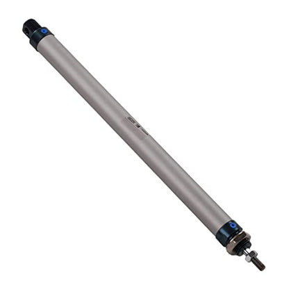 Othmro 1Pcs Air Cylinder MAL16 x 200 (16mm/0.63" Bore 200mm/7.87" Stroke Double Action Air Cylinder, M5 Single Rod Double Acting Aluminium Alloy Penumatic Quick Fitting Mini Air Cylinder - color: MAL16x200