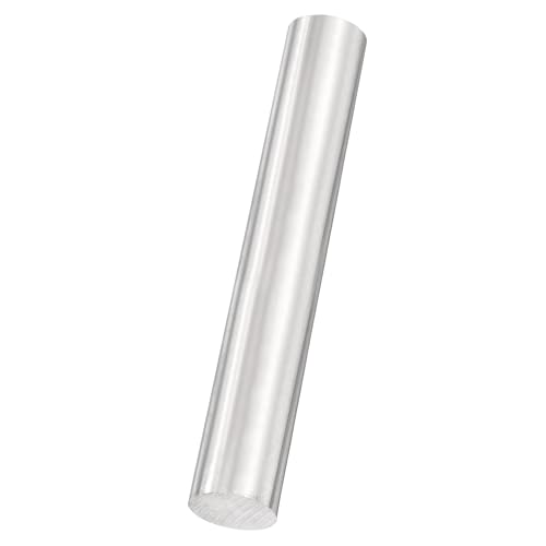 uxcell 304 Stainless Steel Round Rods 1" Dia x 6" Silver - size: 1" Dia x 6" Length