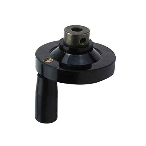 2PCS 2.48" Hand Crank Revolving M6 Thread Handle 63x8mm Hand Wheel - style: M8×63mm,2 Pcs Handwheel
