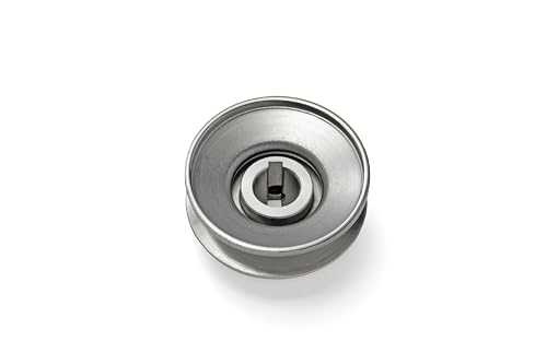 Terre Products, V-Groove Drive Pulley, General Purpose Pulley for Power Transmission, Outside Diameter 2.5'', Inside Diameter 5/8", Made of Steel