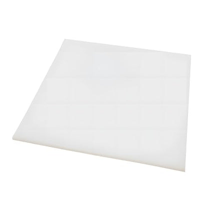 Translucent Silicone Rubber Sheet (12" x 1/4" x 12") - size: 12" x 1/4" x 12"