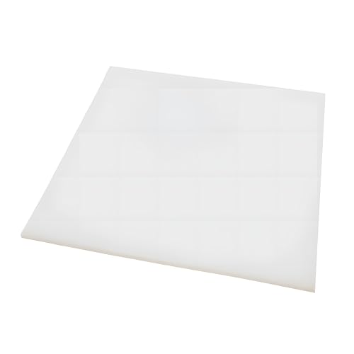 Translucent Silicone Rubber Sheet (12" x 1/4" x 12") - size: 12" x 1/4" x 12"