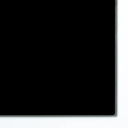 KASTLITE Black Acrylic Sheet, 6×12" Nominal Size Plexiglass Plastic, 4PK - color: Black, size: 6" x 12"