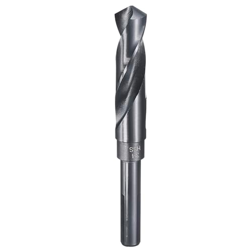 HARFINGTON 3/4" Drill Bit 1/2" Reduced Shank 3-Flat 4241 HSS 118° - size: 3/4" with 1/2" Shank