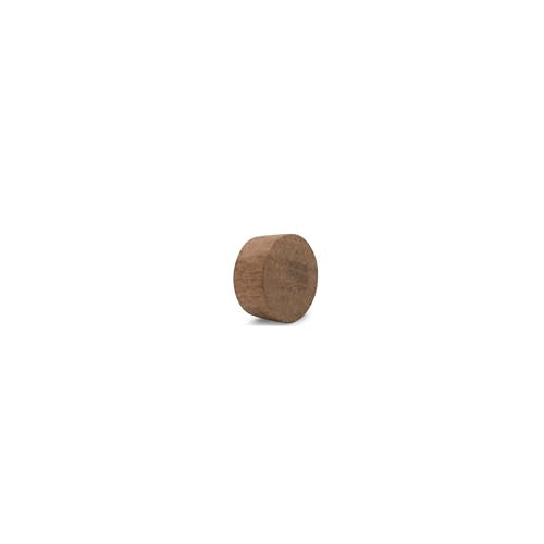 Wood Plugs for Furniture, 1/2 inch Walnut Wood Flat-Head Plug, Wooden Plugs for Screw Holes - Pack of 25 by Woodpeckers - size: 1/2 Inch