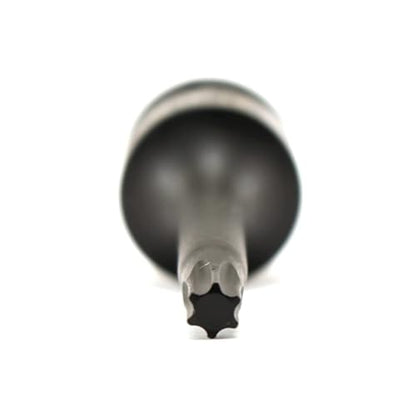 TEMO T40 3" Torx Star 6 Point Black Impact Bit Socket 1/2" Square Drive - size: T40