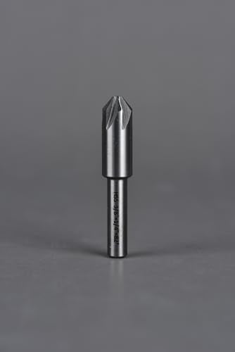 Countersink Drill Bits Set JESTUOUS 82 Degree 6 Flute 5 Pieces