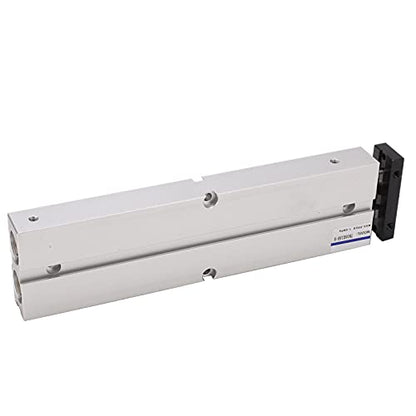 Double Rod Pneumatic Air Cylinder, 1.0MPa 10-200mm Stroke