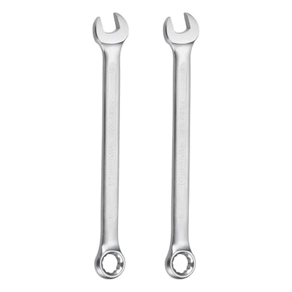 HARFINGTON 2Pcs Metric Combination Wrench 9mm Open End & 15-Degree Offset - size: 9mm