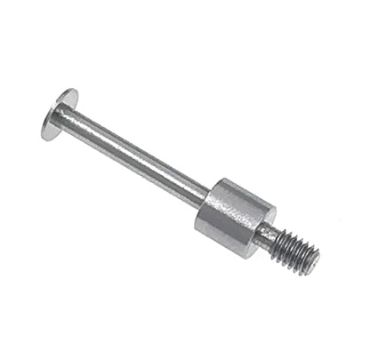 SUXING Flat Contact Points for Dial Indicator Depth 0.4mm Thickness 5mm Diameter 4-48 UNF Thread (4-48UNF D5L20) - size: 4-48UNF D5L20