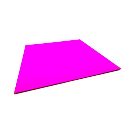 335x300x1.5mm Colored Fiberglass G10 Composite Laminate Sheet Panel 13x11.8 (Pink) - color: Pink
