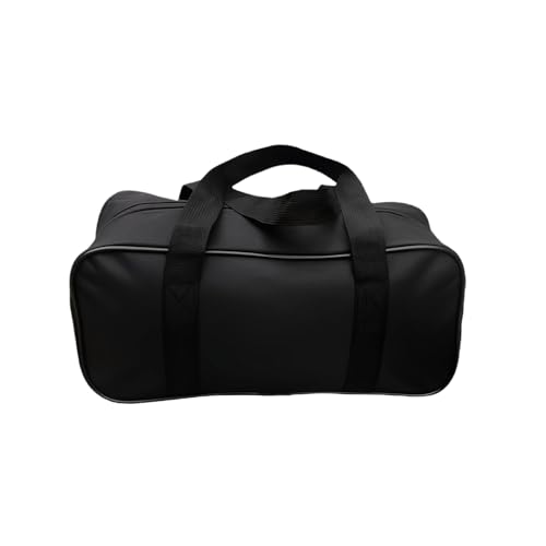 BLIRITEL 15 Inch Wide Mouth Tool Bag, Waterproof Oxford Electrician Tool Bag, Large Capacity Tools Organizer and Storage Handbag, Tool Pouch Tote Bag for Hand Power Tools Car Repair (15 Inch) - size: 15 Inch
