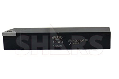 Shars (5 Pcs) 1" Indexable Carbide TCMT Insert Turning Tool Set 404-1044 L] - size: 1" 404-1044