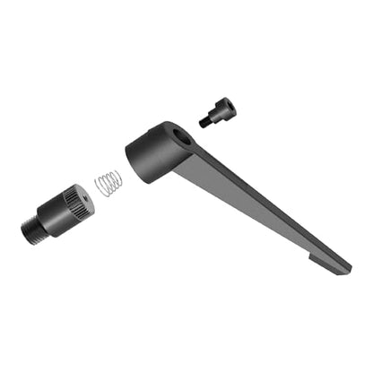 2PCS Clamping Lever Handles, M6 x 16mm Male Thread, Adjustable Quick Release Locking Rotating Screw Bolt Stud Knobs Apply for Lathe Machinery, Black - size: M6 x 16mm