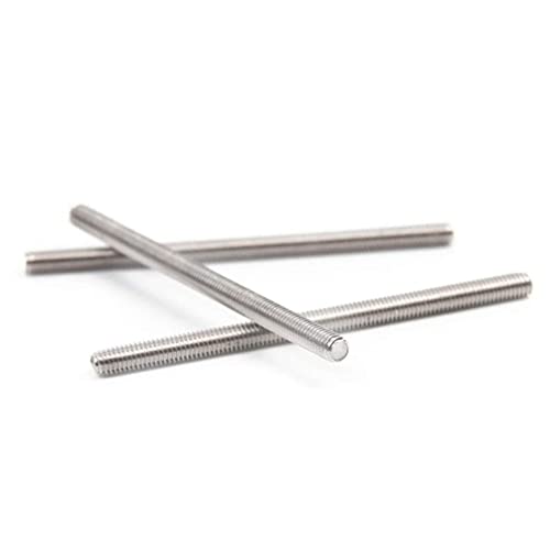 Beduan Stainless 1/4"-28 Thread Fully Long Threaded Rod 12 Length