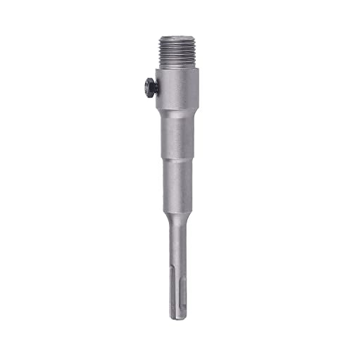 200mm SDS Plus Shank Connecting Rod with a Pilot Drill Bit and 2 Screws for Concrete Cement Hole Saw (SDS Plus Rod: 200mm) - style: SDS Plus Rod: 200mm