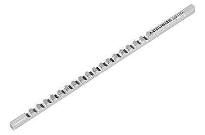 Accusize 1/8 in Style A HSS Keyway Broach - size: 1/8 in -A