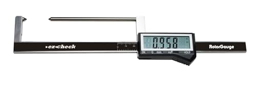 iGaging Brake Rotor Gauge Wheels On Large Digital Electronic Display Caliper