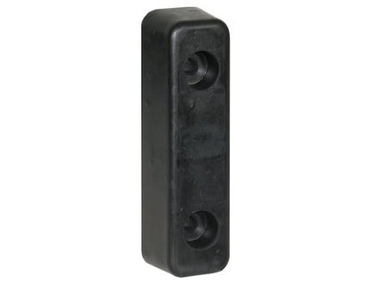 Buyers Products B5760 Molded Rubber Bumper, 2 X 2-1/4 X 7-3/4 Inch, Bumpers For Truck And Trailer Protection, Durable Dock Bumper For Equipment And Delivery Bays, Pack of 2 - size: 2 x 2-1/4 x 7-3/4, style: Rectangle - 2 Pack