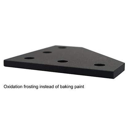 10Set 2020 Aluminum Extrusion Accessories Hardware L Corner Bracket - style: 5HL-10B