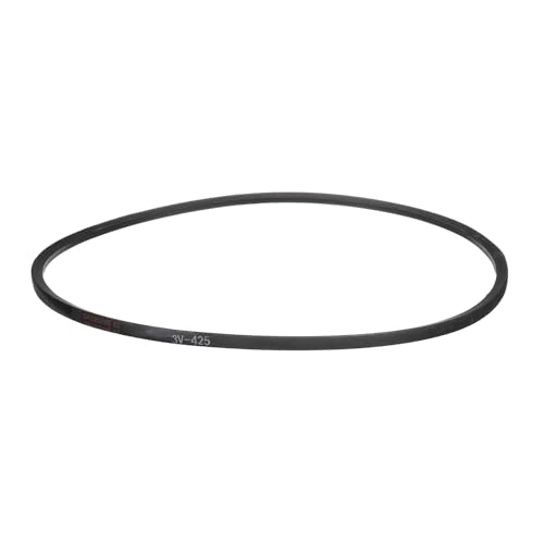 uxcell 3V425 Rubber V Belt 42.5" Length x 0.38" Width x 0.31" Thick, Industrial Power Transmission Belt - size: 3V425