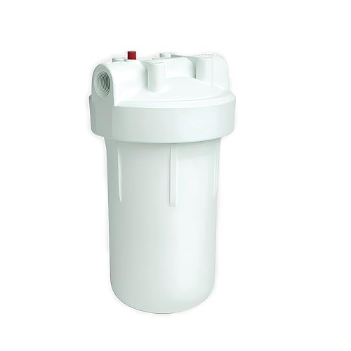 EcoPure EPWO4 Universal Large Capacity Whole House Water Filter Housing - NSF Certified - Premium Filtration System - Built to Last - size: Large, style: Large Housing