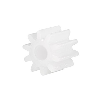 uxcell 10pcs Plastic Gears 9 Teeth Model 092A Reduction Gear Plastic Worm