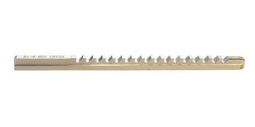 Keyway Broach B1-4mm High Speed Steel for CNC Cutting Machine Tool - size: B-4mm