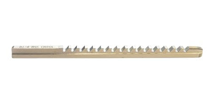 Keyway Broach B1-4mm High Speed Steel for CNC Cutting Machine Tool - size: B-4mm