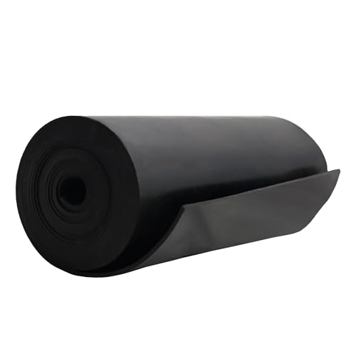 DEVNOL Neoprene Rubber Strip 1/16 (.062)" Thick X 8" Wide X 10'Long Grade 65A for Gasket, Surface Protection, Sealing - size: 1/16" x 8" x 10'