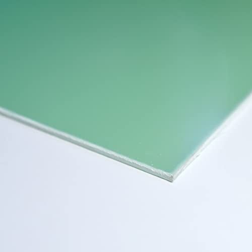 FR4 Epoxy-Glass Fiber Insulation Plate - 235x235x1.5mm Green - size: 235×235×1.5mm