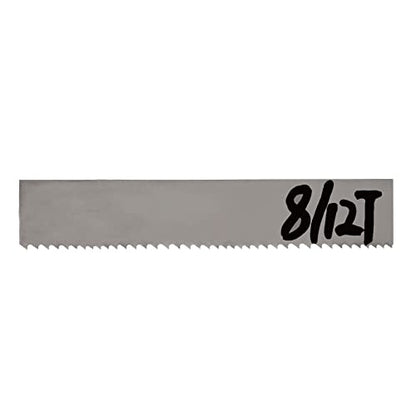 Imachinist S13734812 137" L, 3/4" W, 8/12 TPI Bi-Metal Bandsaw Blades Metal - size: 8/12TPI