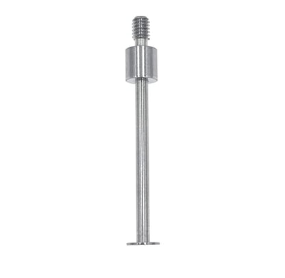SUXING Flat Contact Points for Dial Indicator Depth 0.4mm Thickness 5mm Diameter 4-48 UNF Thread (4-48UNF D5L30) - size: 4-48UNF D5L30