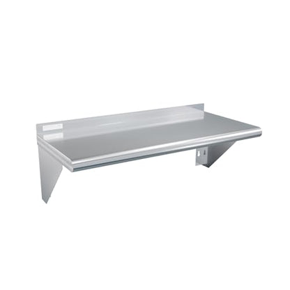 STABLEINK NSF Stainless Steel Wall Shelf 14x30 Inches, Commercial Kitchen - size: 14"x30"