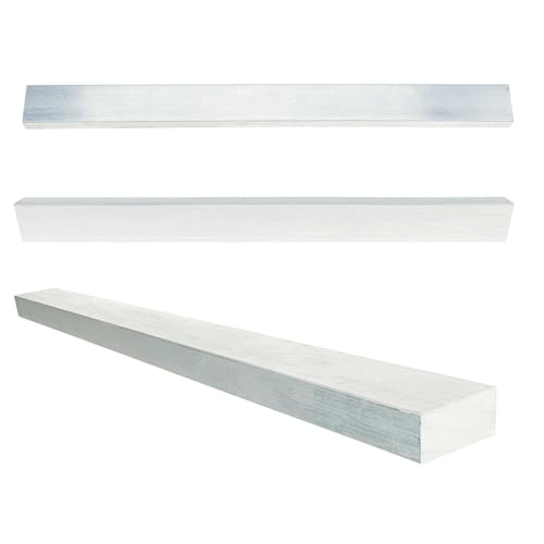 1 Piece 305mm x 25mm x 12mm 6063 Aluminum Flat Bar, Silver, Lightweight & Strong for DIY Projects, Furniture, and Industrial Use (1, 305 * 25 * 12mm)
